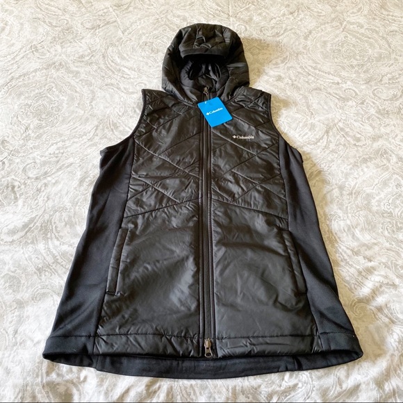 COLUMBIA Piney Ridge Hybrid Vest Black NWT - Picture 2 of 13